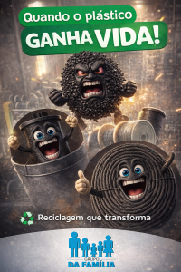 Quando o plástico ganha vida!